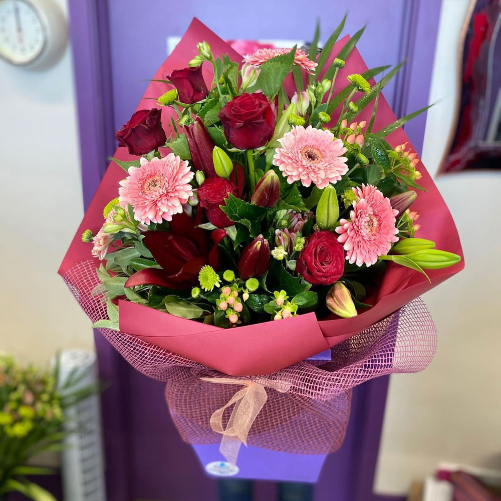 Ruby Romance Bouquet Product Image