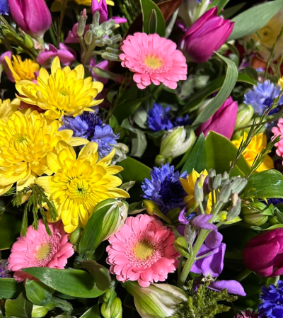 Florist Choice - Fresh flowers of the day presented in the florists choice of style